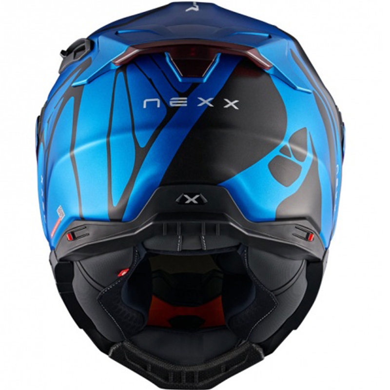 Integraal motorhelm Nexx X.WST3 B-Side blauw-zwart