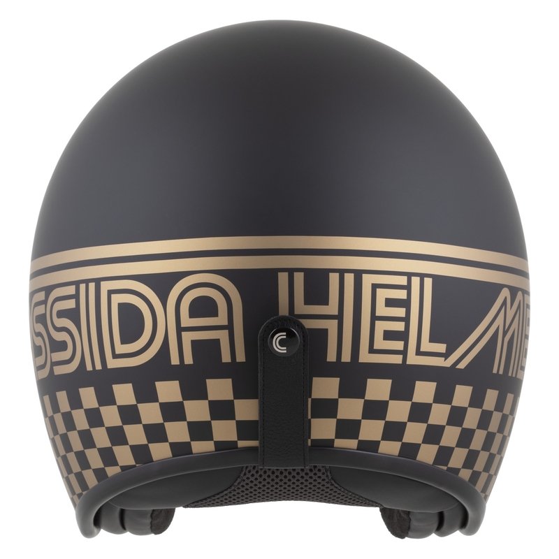 Cassida Oxygen 2.0 Rondo open face motorhelm mat zwart-goud