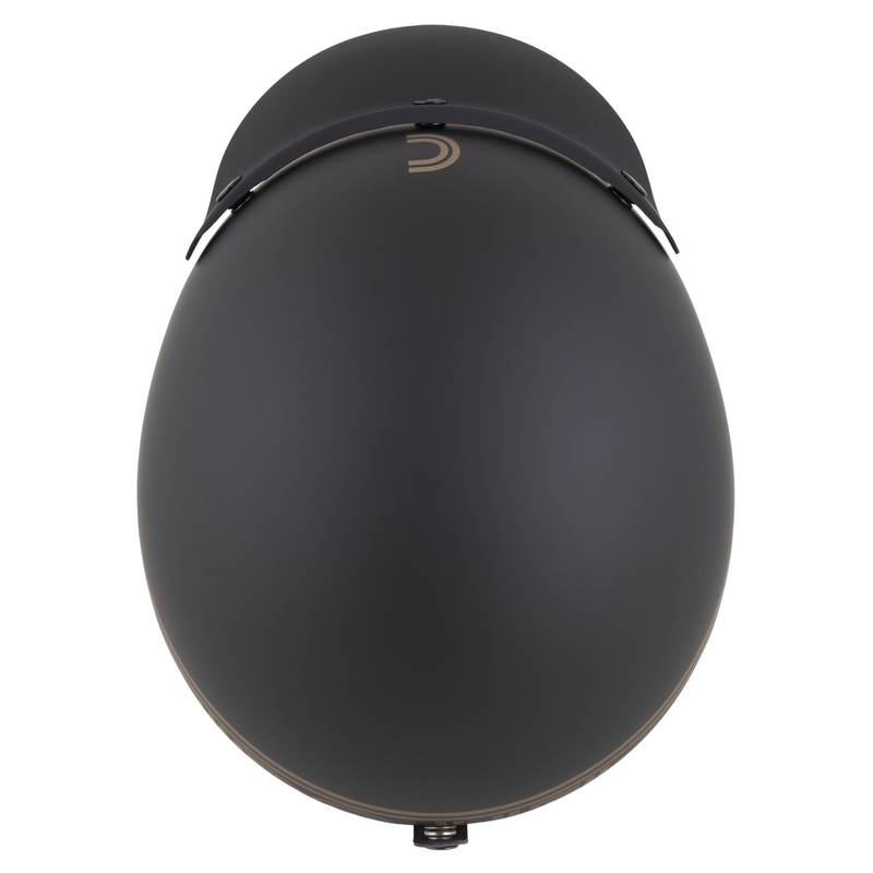 Cassida Oxygen 2.0 Rondo open face motorhelm mat zwart-goud