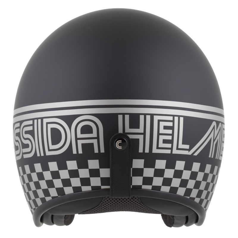 Cassida Oxygen 2.0 Rondo open face motorhelm mat zwart-zilver