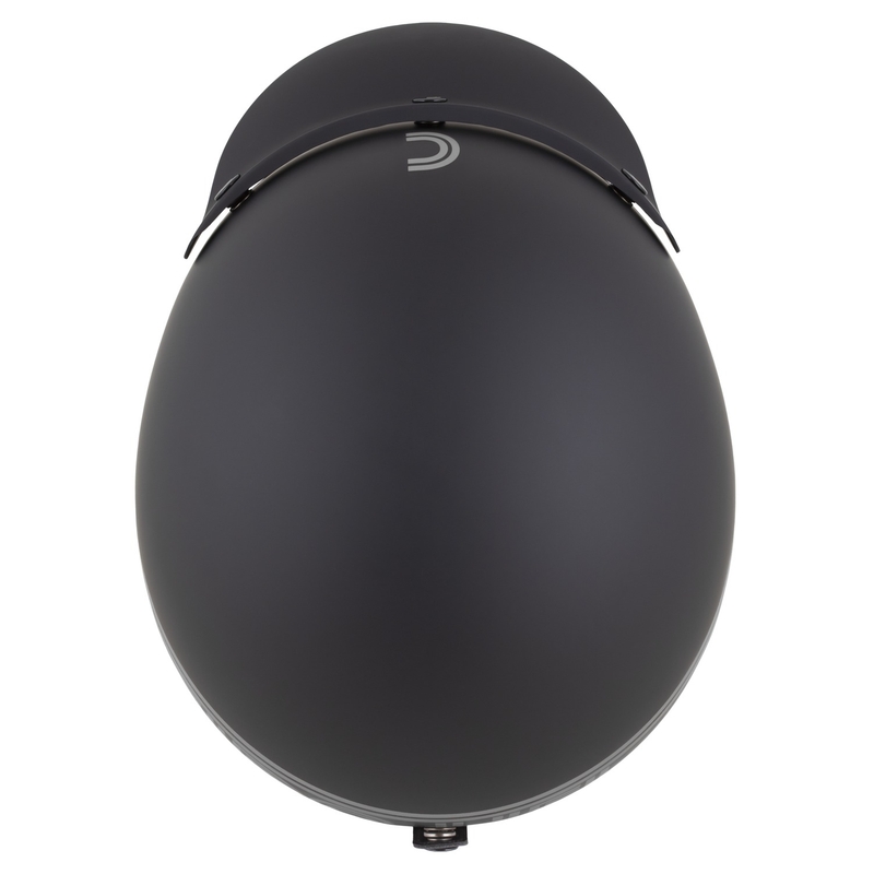 Cassida Oxygen 2.0 Rondo open face motorhelm mat zwart-zilver