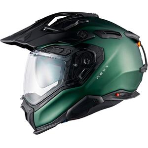 Endurohelm Nexx X.WED3 effen groen
