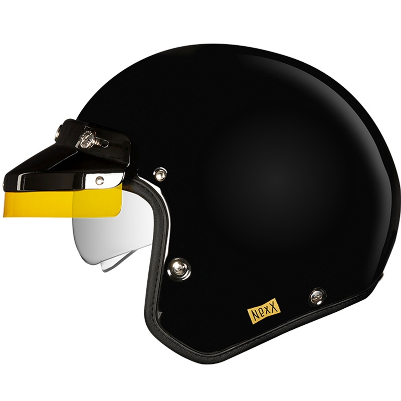 Open helm Nexx X.G30 Lagoon zwart-goud uitverkoop