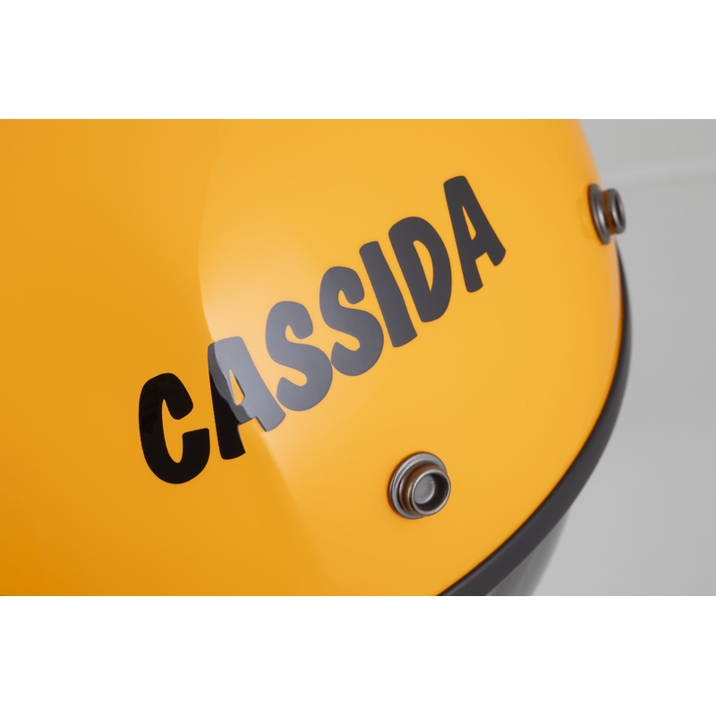 Cassida Oxygen 2.0 Gear open face motorhelm geel-zwart