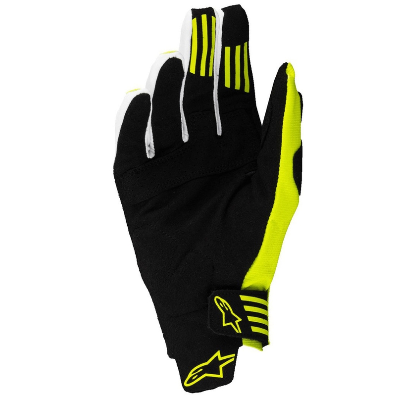 Alpinestars Techstar motocross handschoenen zwart-fluo geel