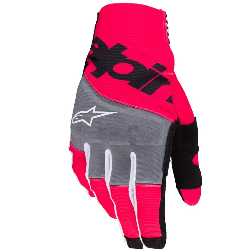 Alpinestars Techstar motocross handschoenen zwart-fluo roze