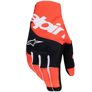 Alpinestars Techstar motocross handschoenen zwart-oranje