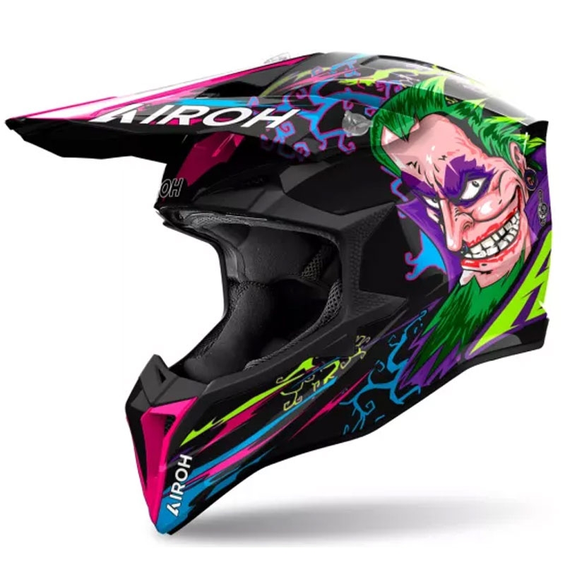 Airoh Wraaap Music motorcrosshelm multicolor