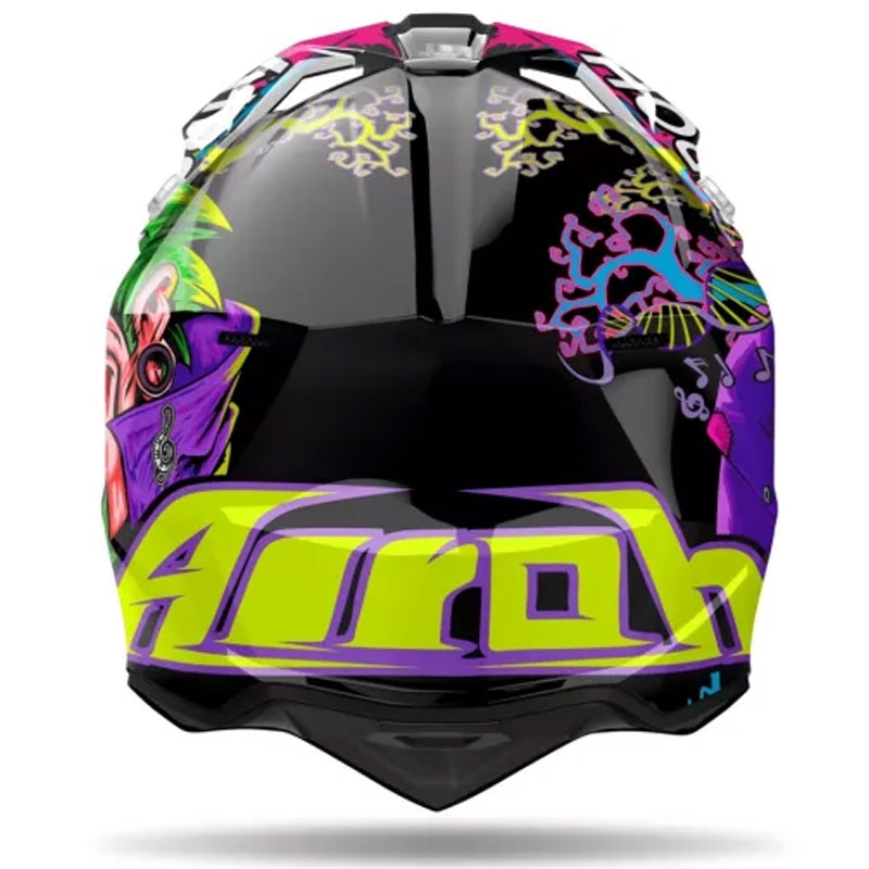 Airoh Wraaap Music motorcrosshelm multicolor