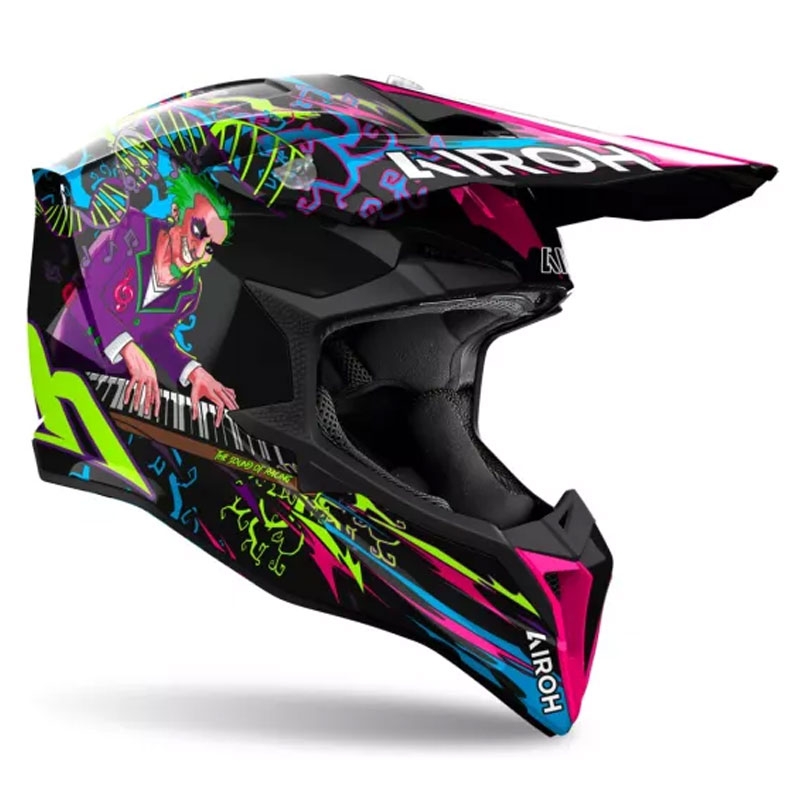 Airoh Wraaap Music motorcrosshelm multicolor