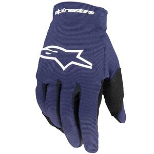 Alpinestars Radar kinder motorhandschoenen blauw-wit