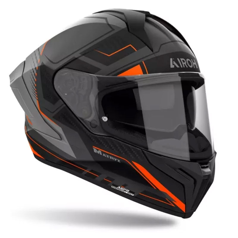 Airoh MATRYX Rocket integraal motorhelm mat oranje