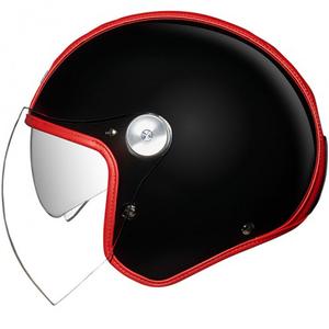Open helm Nexx X.G30 Cult SV zwart-rood