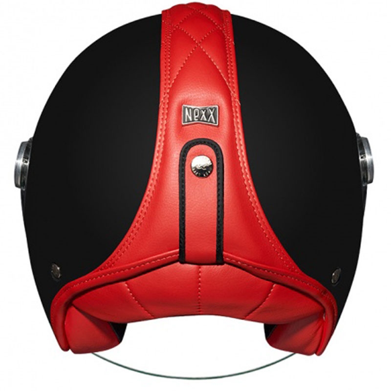 Open helm Nexx X.G30 Cult SV zwart-rood uitverkoop