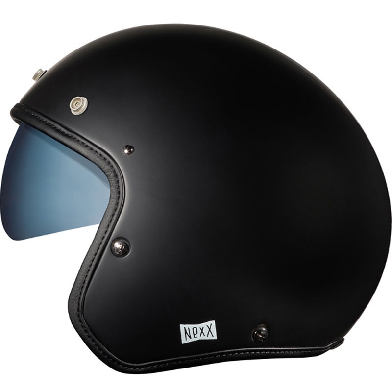 Open helm Nexx X.G30 Purist SV zwart uitverkoop