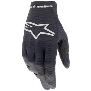 Alpinestars Radar Kids Motocross Handschoenen Zwart-Zilver