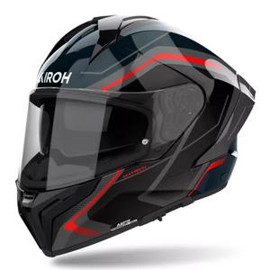 Airoh MATRYX Wide integraal motorhelm zwart-grijs-rood