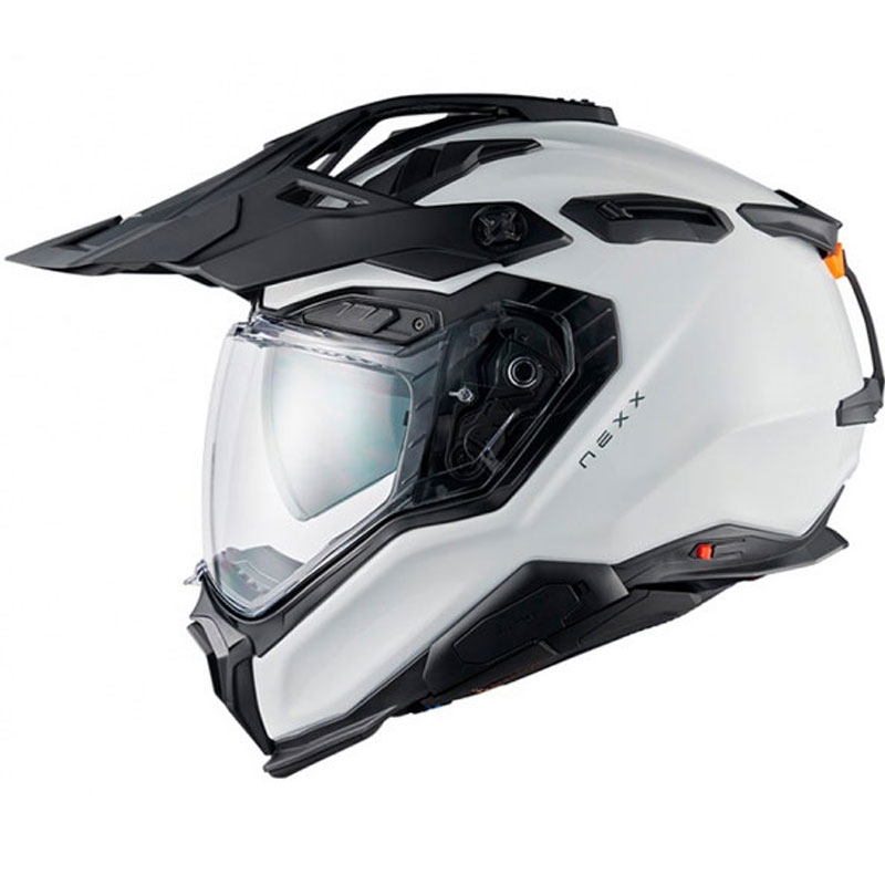 Endurohelm Nexx X.WED3 effen parelwit uitverkoop