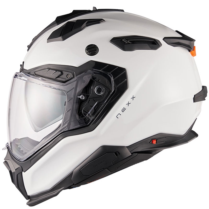 Endurohelm Nexx X.WED3 effen parelwit uitverkoop