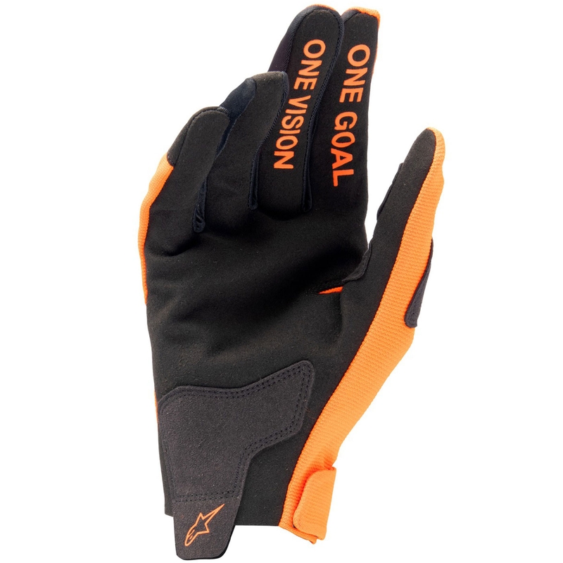 Alpinestars Radar Kids Motocross Handschoenen Oranje-Zwart