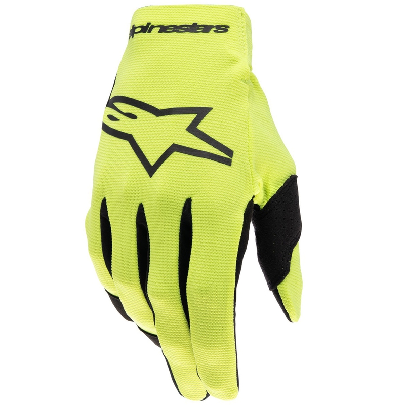 Alpinestars Radar kinder crosshandschoenen fluo geel-zwart