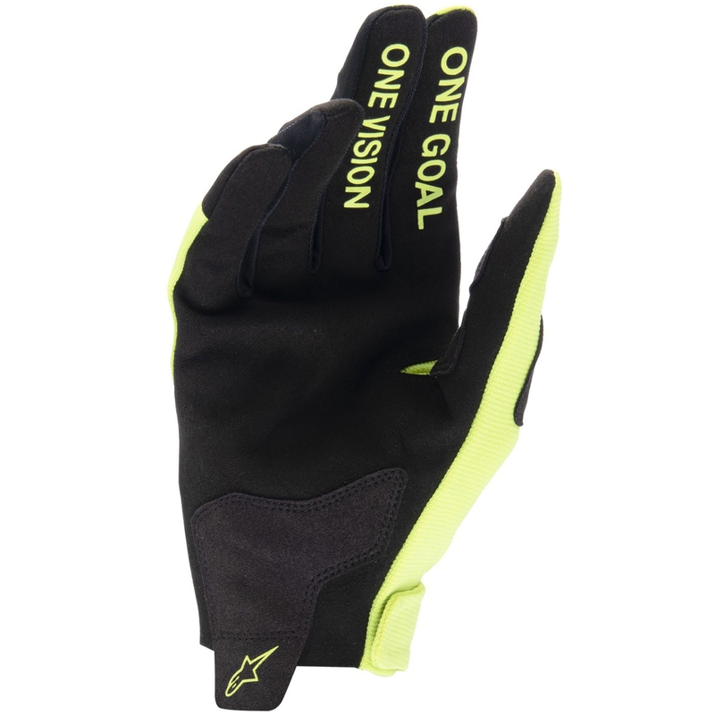 Alpinestars Radar kinder crosshandschoenen fluo geel-zwart