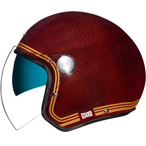 Open helm Nexx X.G30 Lignage rood-goud