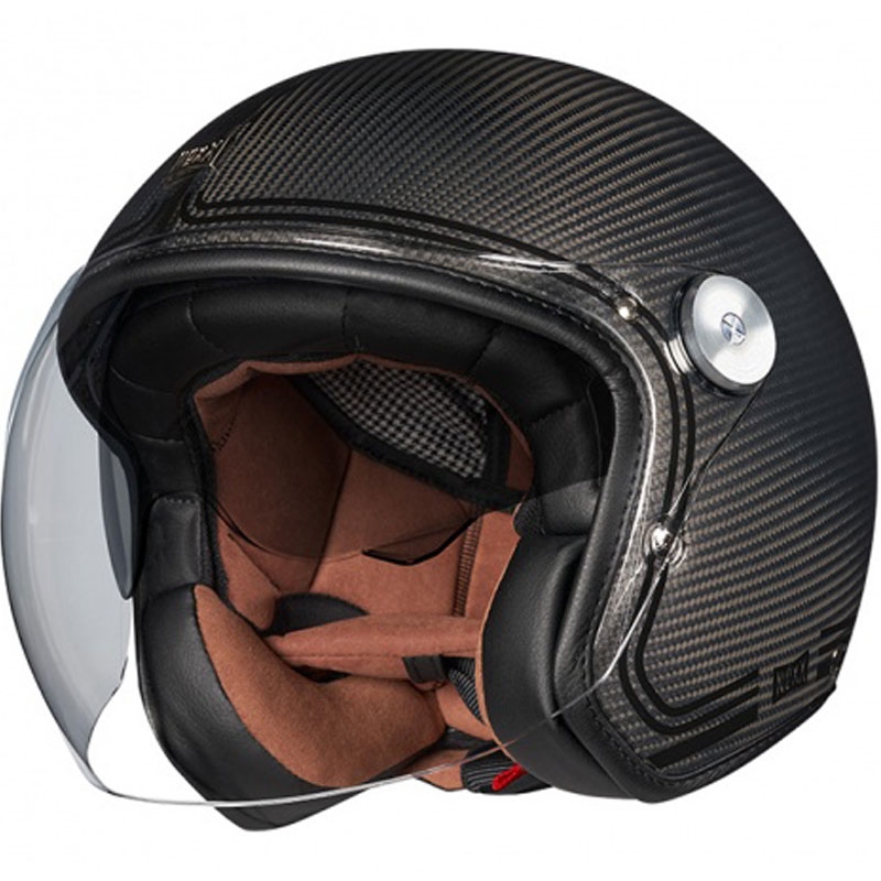 Open helm Nexx X.G30 Lignage zwart-zilver uitverkoop