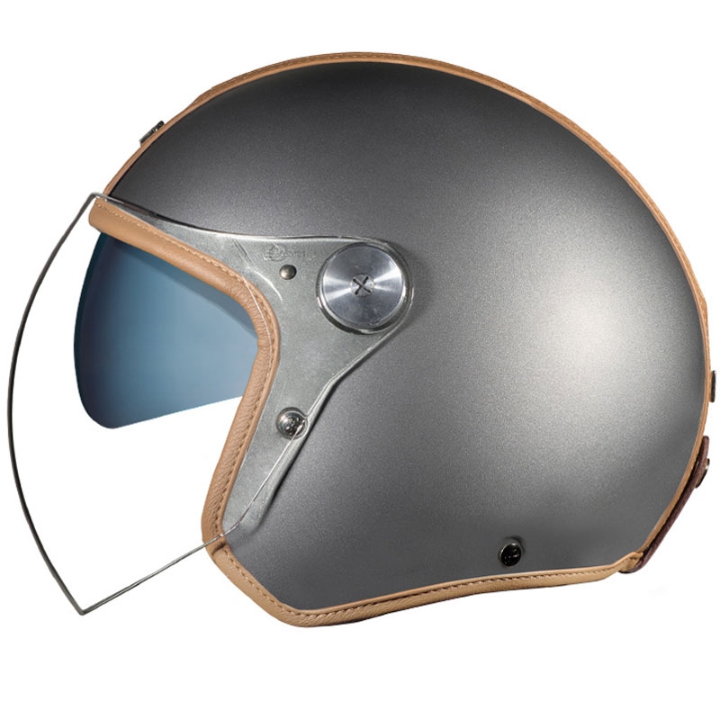 Open helm Nexx X.G30 Groovy SV grijsbruin uitverkoop