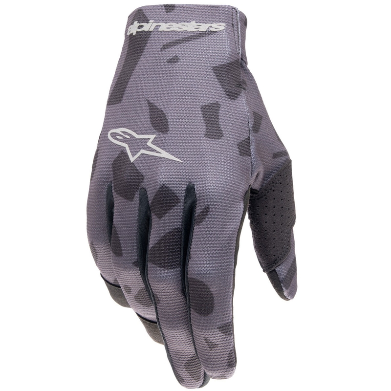 Alpinestars Radar Kids Motocross Handschoenen Grijs Camo-Zwart