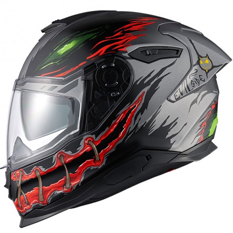 Integraal motorhelm Nexx Y.100R Night Rider donkergrijs uitverkoop