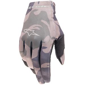 Alpinestars Radar Kids Motocross Handschoenen Groen Camo-Bruin