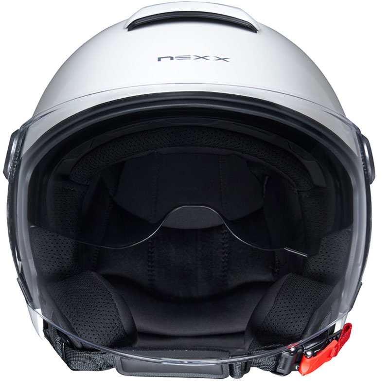 Open motorhelm NEXX Y.10 effen wit uitverkoop