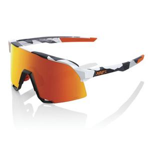100% USA S3 Hiper camo zonnebril met rode lens