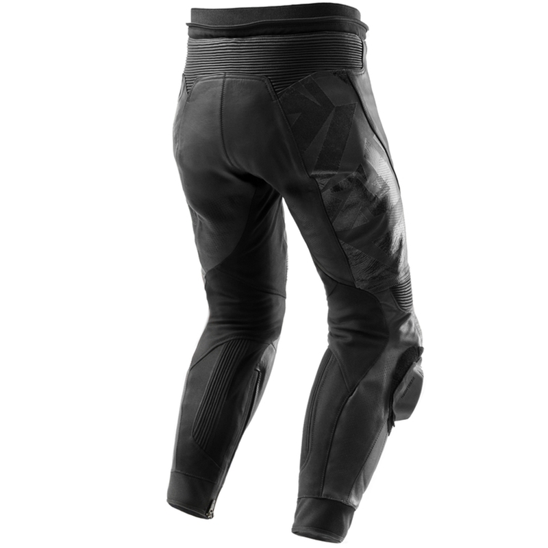 Rebelhorn Inferno zwart leren motorbroek