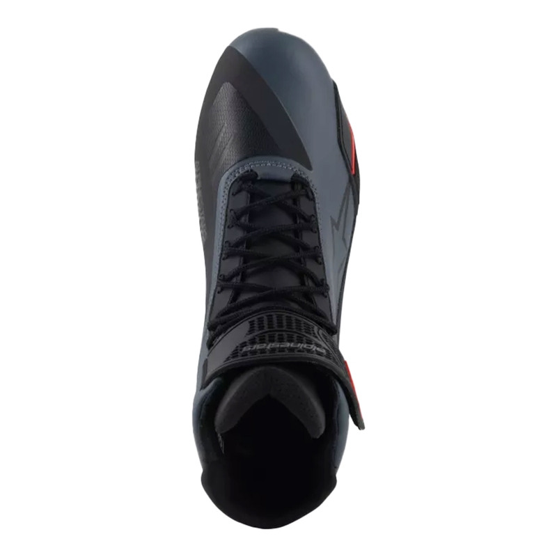 Alpinestars Faster-4 motorlaarzen zwart-grijs-fluo rood