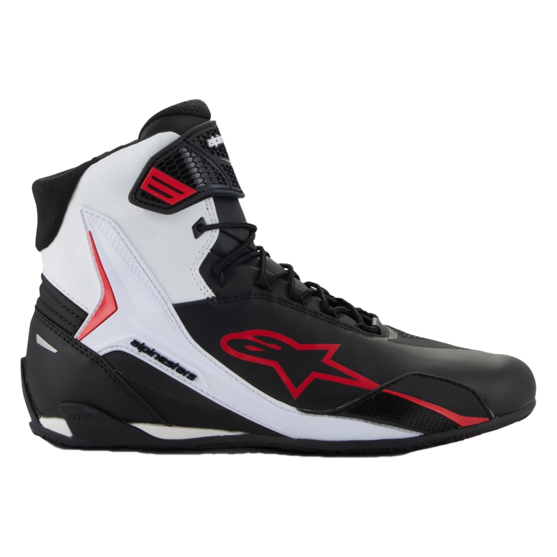 Alpinestars Faster-4 motorlaarzen zwart-wit-rood