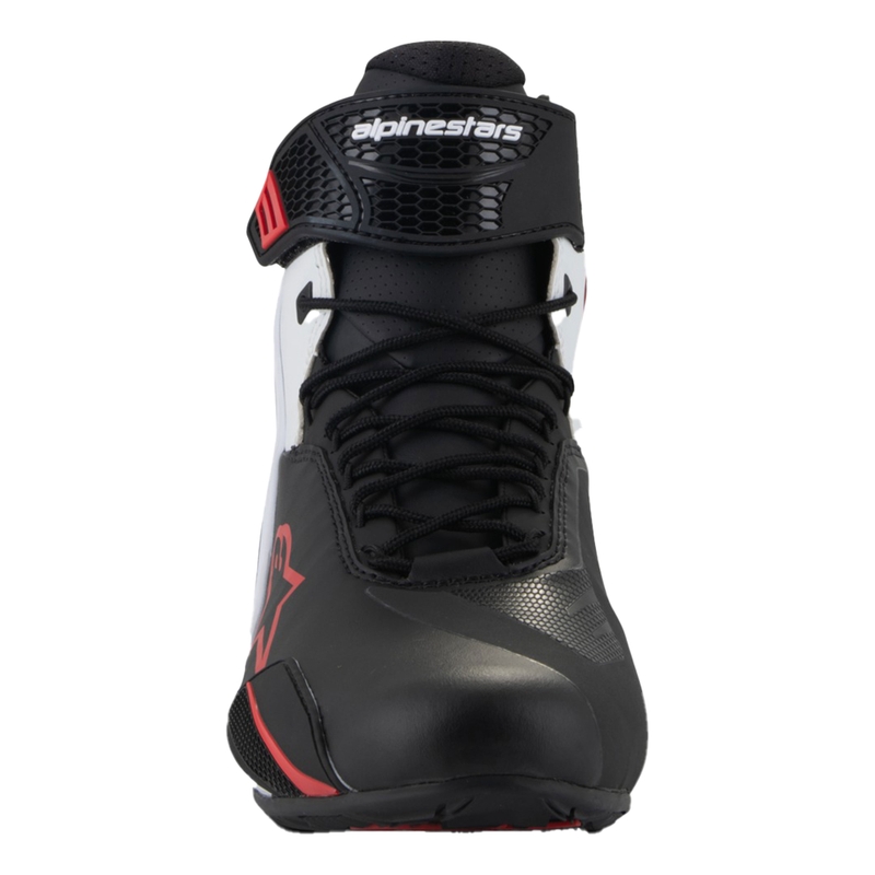 Alpinestars Faster-4 motorlaarzen zwart-wit-rood