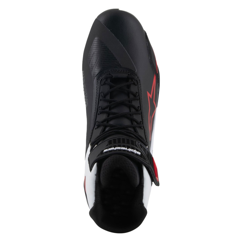 Alpinestars Faster-4 motorlaarzen zwart-wit-rood
