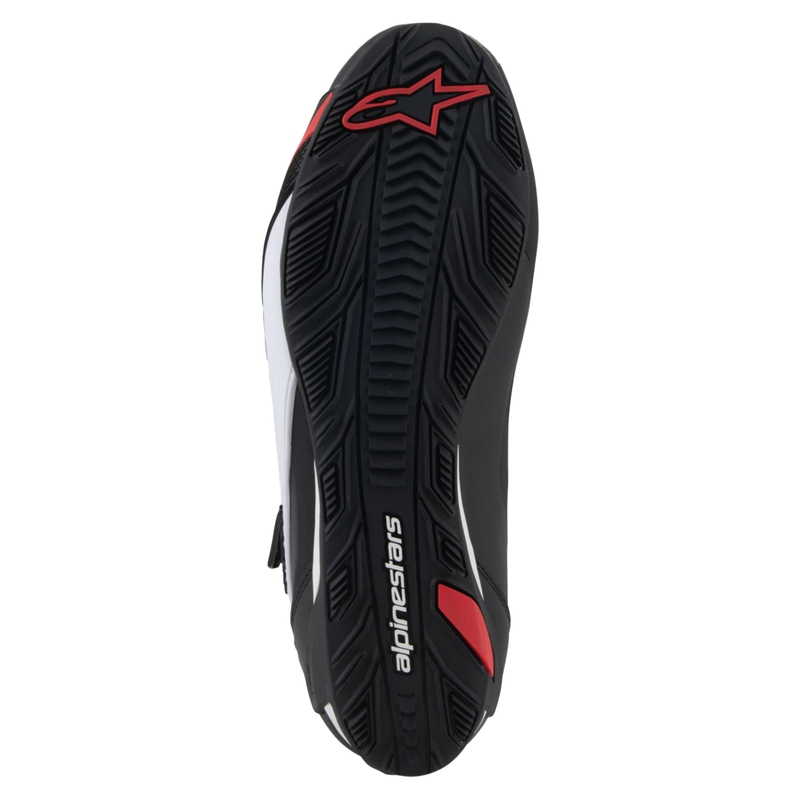 Alpinestars Faster-4 motorlaarzen zwart-wit-rood