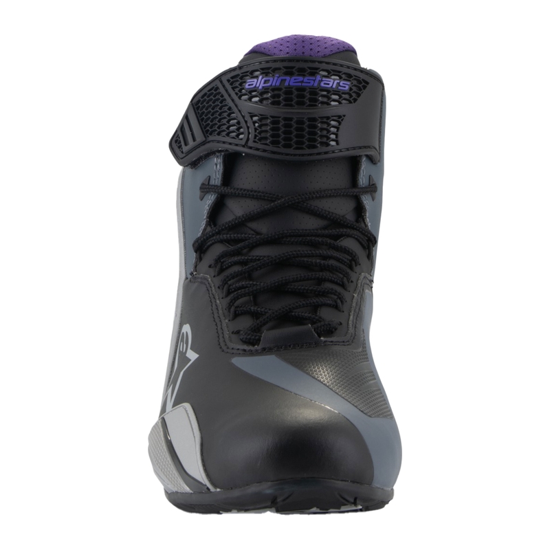 Alpinestars Stella Faster-4 dames motorlaarzen zwart-grijs-paars
