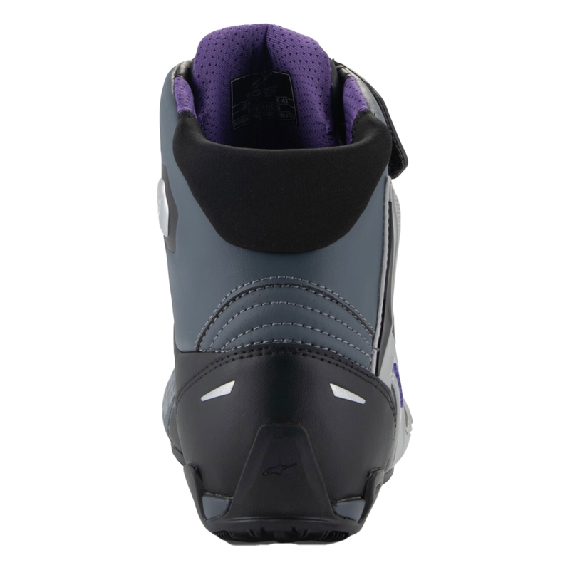 Alpinestars Stella Faster-4 dames motorlaarzen zwart-grijs-paars