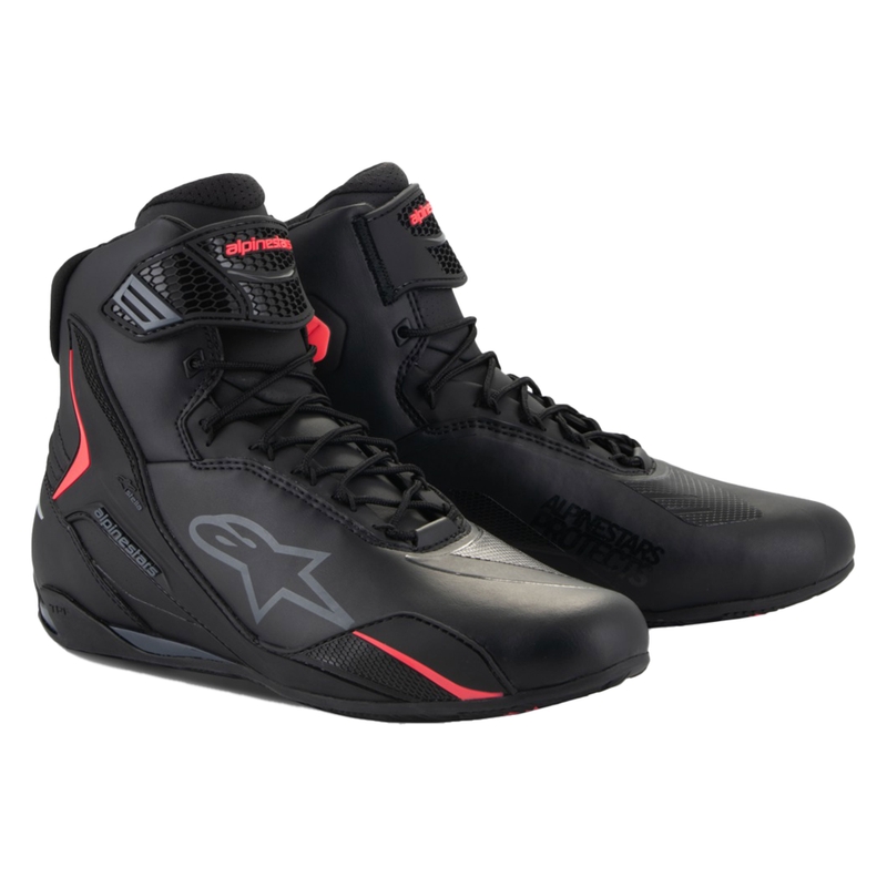 Alpinestars Stella Faster-4 dames motorlaarzen zwart-roze