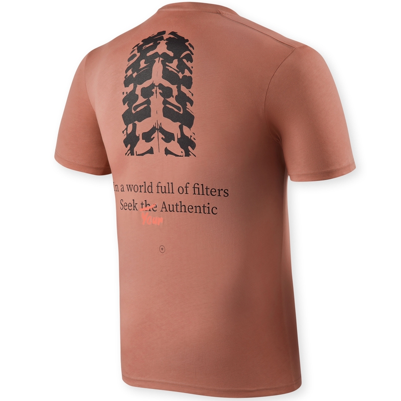 Revit Salem T-shirt baksteenrood
