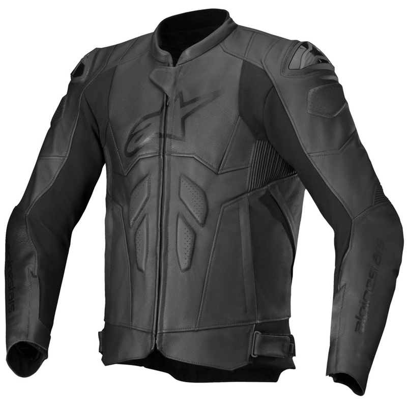Alpinestars Dusk leren motorjack zwart