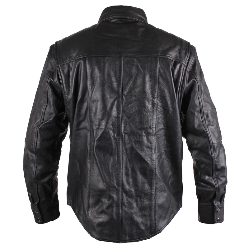 Kožená košile Milestone výprodej