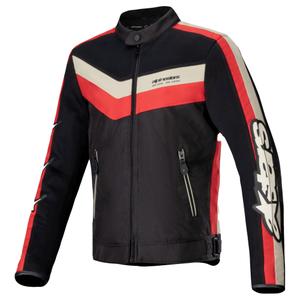 Alpinestars T-Dyno Air motorjack zwart-rood-beige
