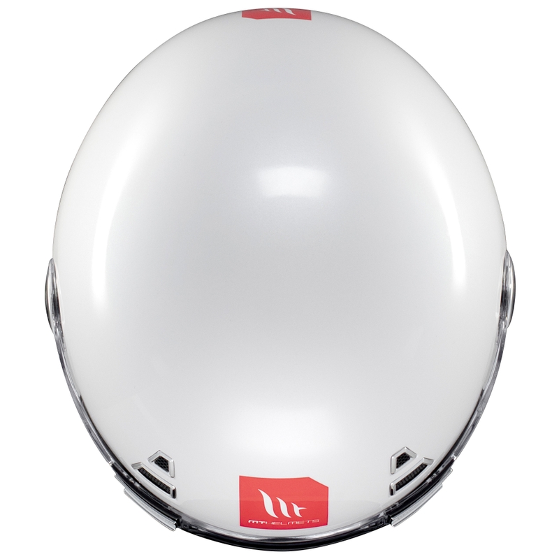 Integraal motorhelm MT Jarama SV glanzend wit