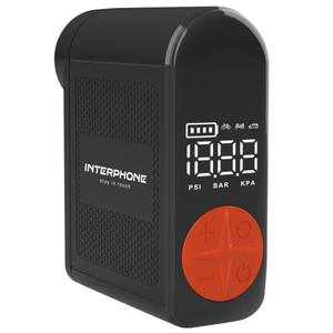 Mini accucompressor Interphone zwart