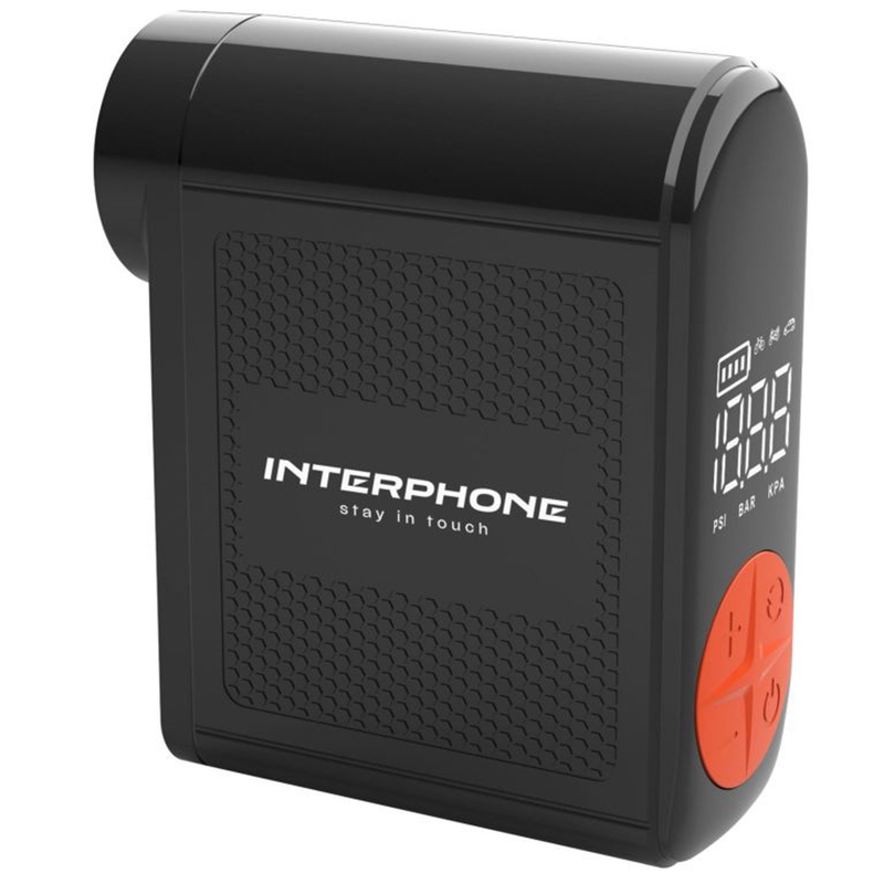 Mini accucompressor Interphone zwart